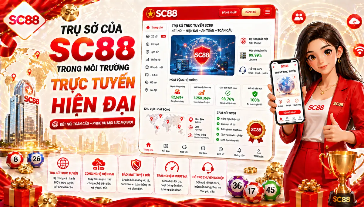 Trụ sở của sc88 trong môi trường trực tuyến hiện đại