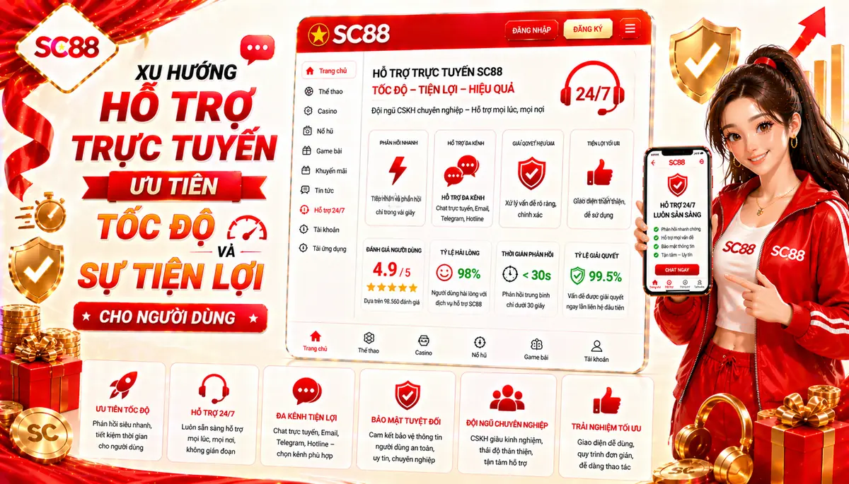 Xu hướng hỗ trợ trực tuyến ưu tiên tốc độ và sự tiện lợi cho người dùng